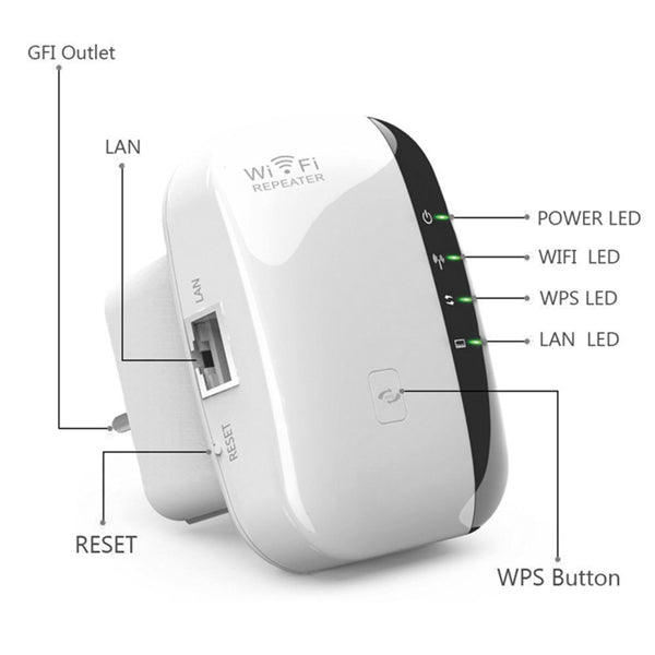 300M WiFi Repeater - 5 - CJ