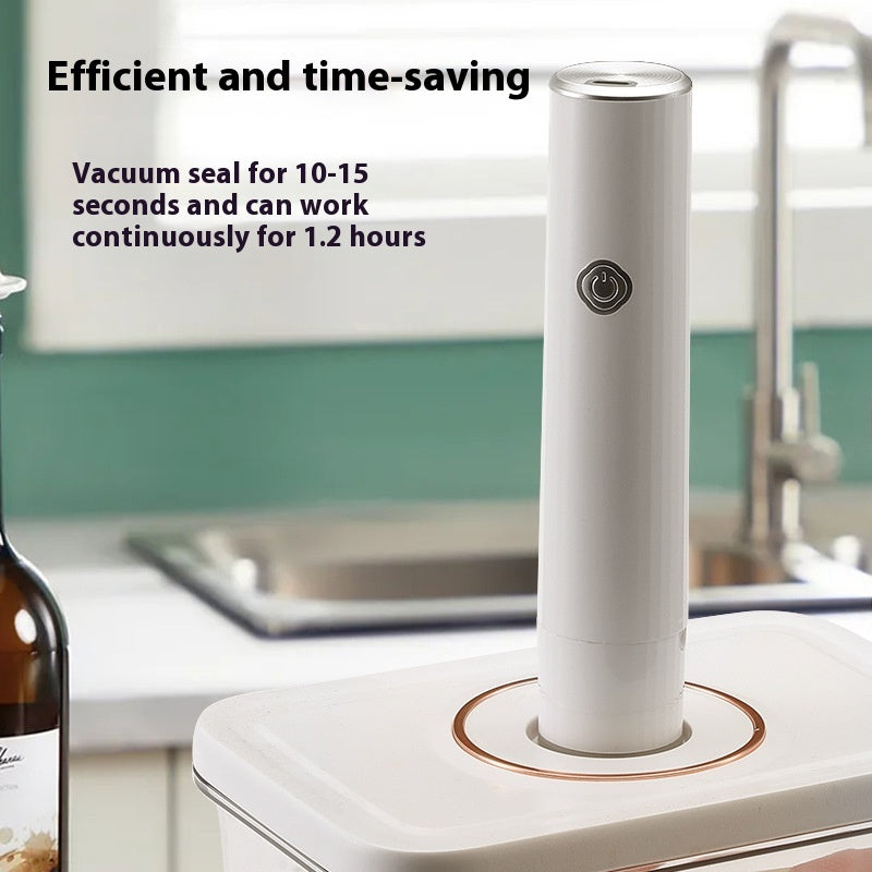 Smart Rechargeable Portable Handheld Vacuum Food Preservation Machine Sealing