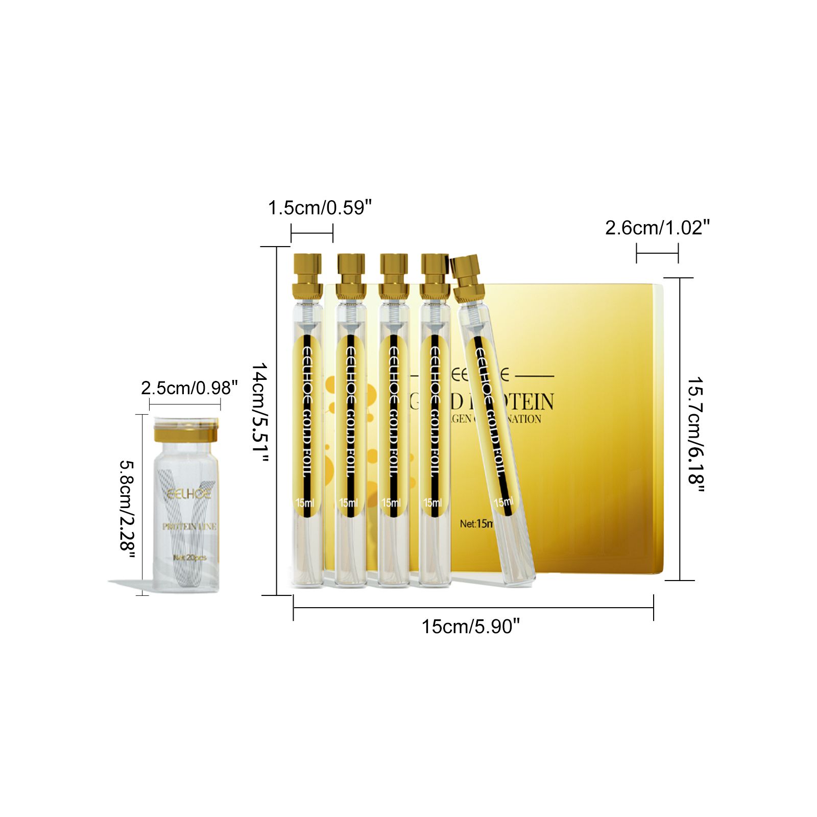 EELHOE Protein Lift Kit Face Contouring Firming Lift Line Eye Area Fine Lines Anti - Wrinkle Serum - 5 - CJ