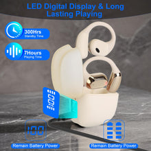 1 Set Wireless V5.4 Open Ear Earbuds With Earhook LED Display Charging Case IPX5 Waterproof 300Hrs Standby Time Touch Control Stereo Sport Headphones For Workout Running - 5 - CJ