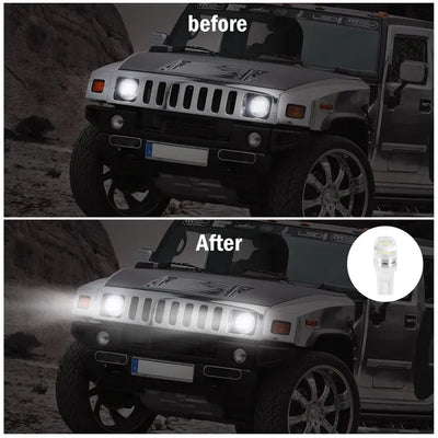 20Pcs LED Car Light Bulbs T10 2323SMD 6500K White Auto Lamps Replacement For Dome Map Door Trunk Signal License Plate - 5 - CJ
