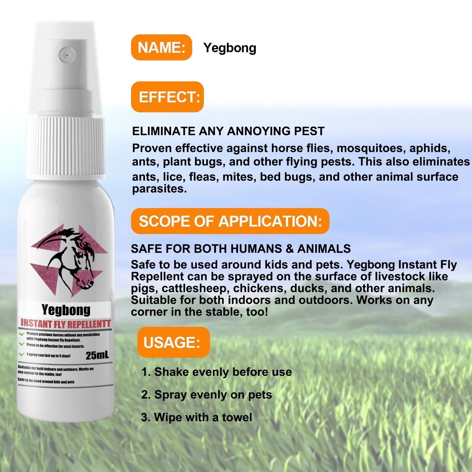 Yegebang Pet Deworming, Flea And Tick Removal, Itching Spray For Cats And Dogs - 5 - CJ