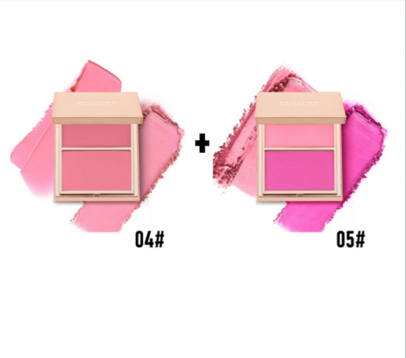 PHOFAY Double - Take Cream & Powder Blush Duo - 4 - CJ - 1PCS - Set1 - CJCZ204749107GT