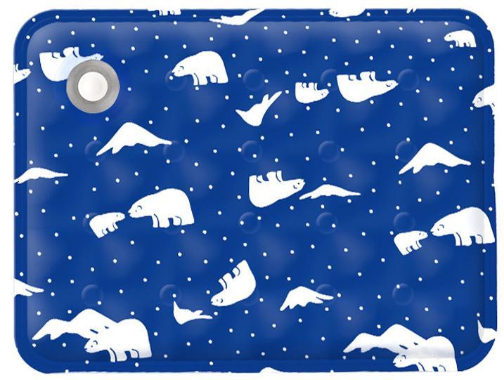Pet Summer Cooling Pad, Ice Bear Shape, Suitable For Cats And Dogs, Washable And Portable Cooling Pad - 5 - CJ