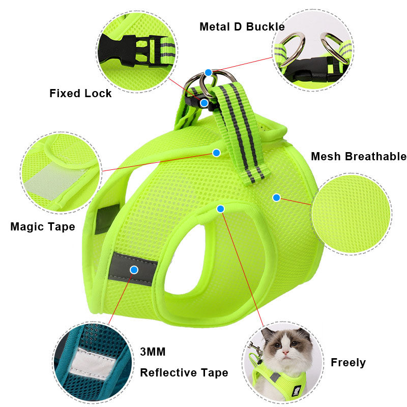 Anti - strike cat traction cat harness - 0 - CJ