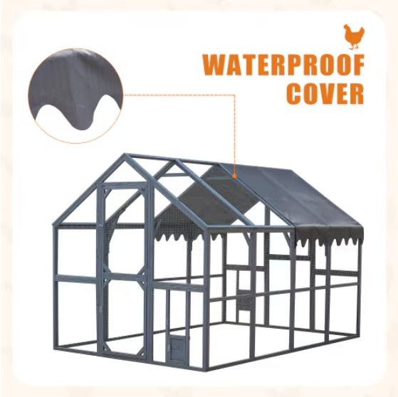 Outdoor Chicken Coop Fence - 5 - CJ