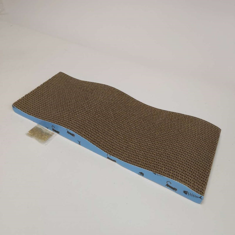 Medium, Wavy Grab Plate, Cat Scratching Post - 5 - CJ