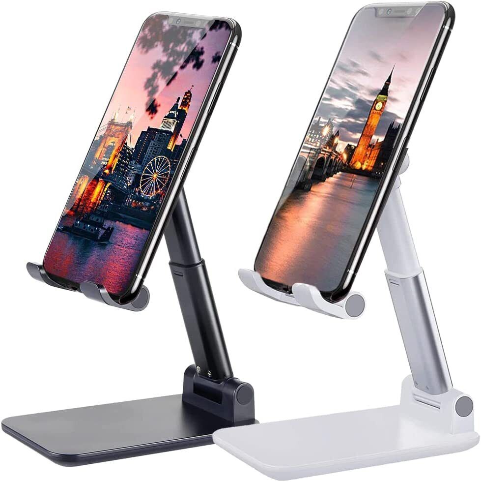 Cell Phone Stand Desktop Holder Tablet Stand Mount Mobile Phone Desktop Tablet Holder Table Cell Foldable Extend Support Desk Mobile Phone Holder Stand - 5 - CJ