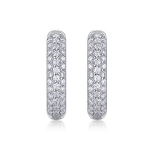 1Corner Star Diamond Set Moissanite Silver Earrings Luxury Fashion Diamond Earrings Stud Earrings Prohibit TikTok sales - 5 - cjdropshipping