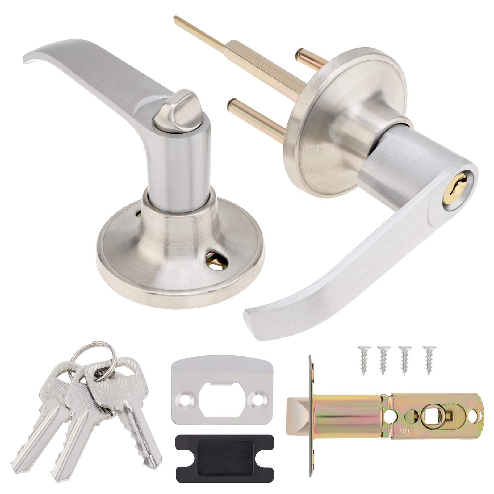 Three - bar Handle Lock - 5 - CJ