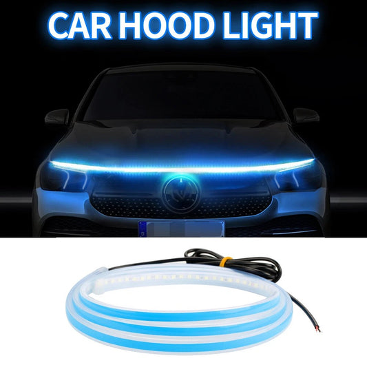 180cm 12V Car Waterproof Front Hood LED Daytime Running Decorative Flexible Light Strip For Car, Truck, SUV - 5 - CJ