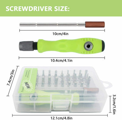 32 IN 1 Small Magnetic Screwdriver Set Torx Driver Professional Repair Tool Kit - 5 - CJ