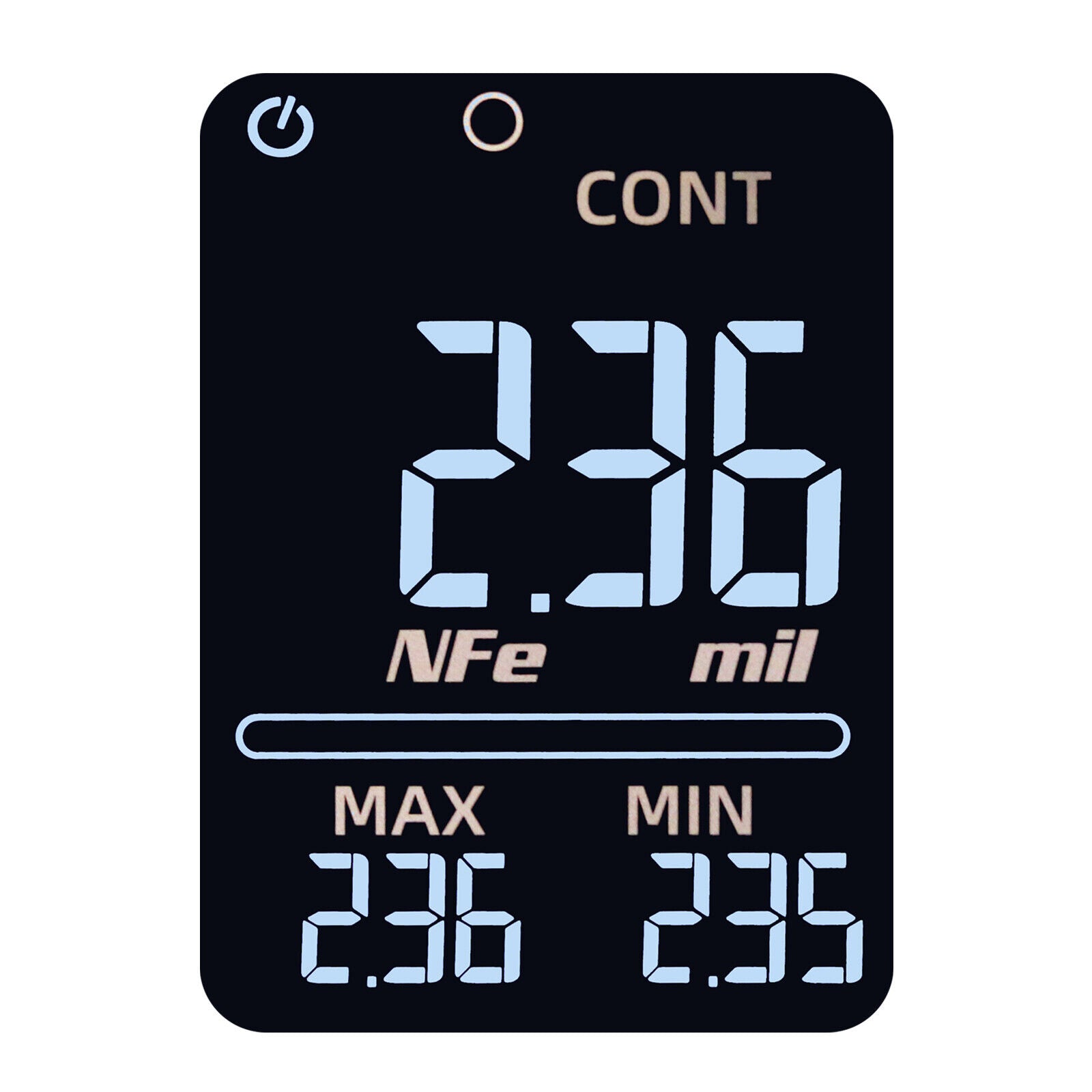 LCD Digital Thickness Gauge Car Coating Paint Film Depth Tester Fe NFe Probe - 5 - CJ