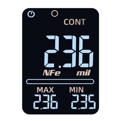LCD Digital Thickness Gauge Car Coating Paint Film Depth Tester Fe NFe Probe - 5 - CJ
