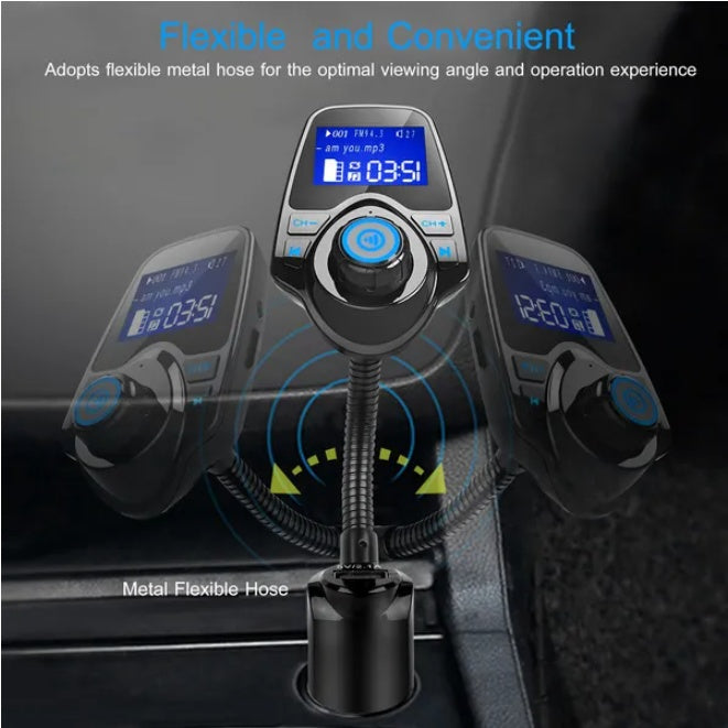 Car Mounted Wireless FM Transmitter - 5 - cjdropshipping