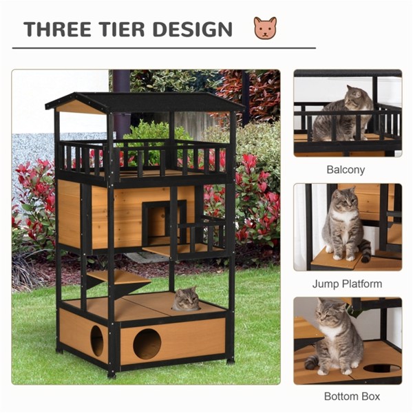 Cat House, Wooden Cat House Amazon Shipping, WalMart Banned, No Shipping On Weekends - 5 - CJ