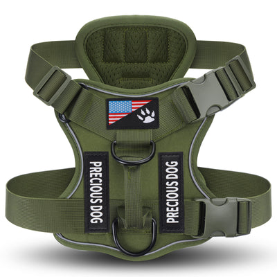 Large Dog Tactical Chest Strap Vest - 0 - CJ