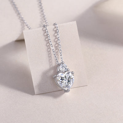 1Ripple Fantasy - A Fashionable And Luxurious Diamond Jewelry Pendant Set With Moissanite S925 Sterling Silver And Platinum Plating Prohibit TikTok sales - 5 - CJ
