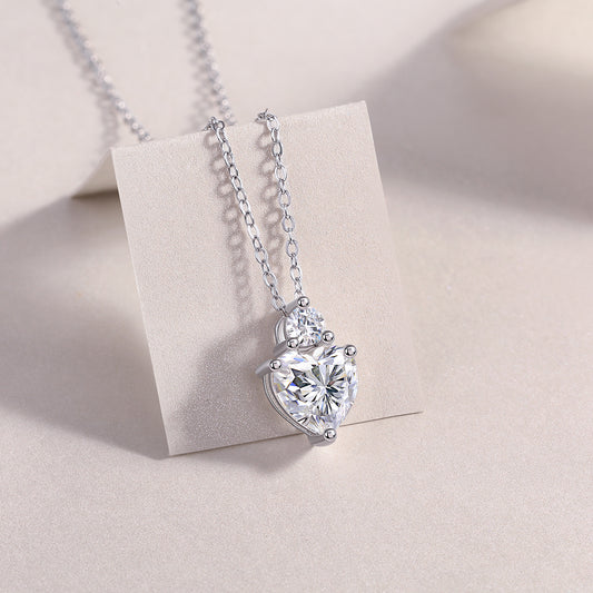 1Ripple Fantasy - A Fashionable And Luxurious Diamond Jewelry Pendant Set With Moissanite S925 Sterling Silver And Platinum Plating Prohibit TikTok sales - 5 - CJ