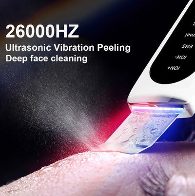 Shovel Skin Blackhead Ultrasonic Beauty Microcurrent Color Light - 5 - CJ