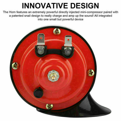 12V 300DB Super Loud Train Horn Waterproof For Motorcycle Car Truck SUV Boat US - 5 - cjdropshipping