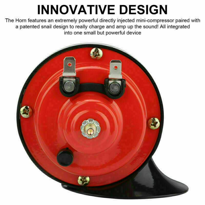12V 300DB Super Loud Train Horn Waterproof For Motorcycle Car Truck SUV Boat US - 5 - cjdropshipping