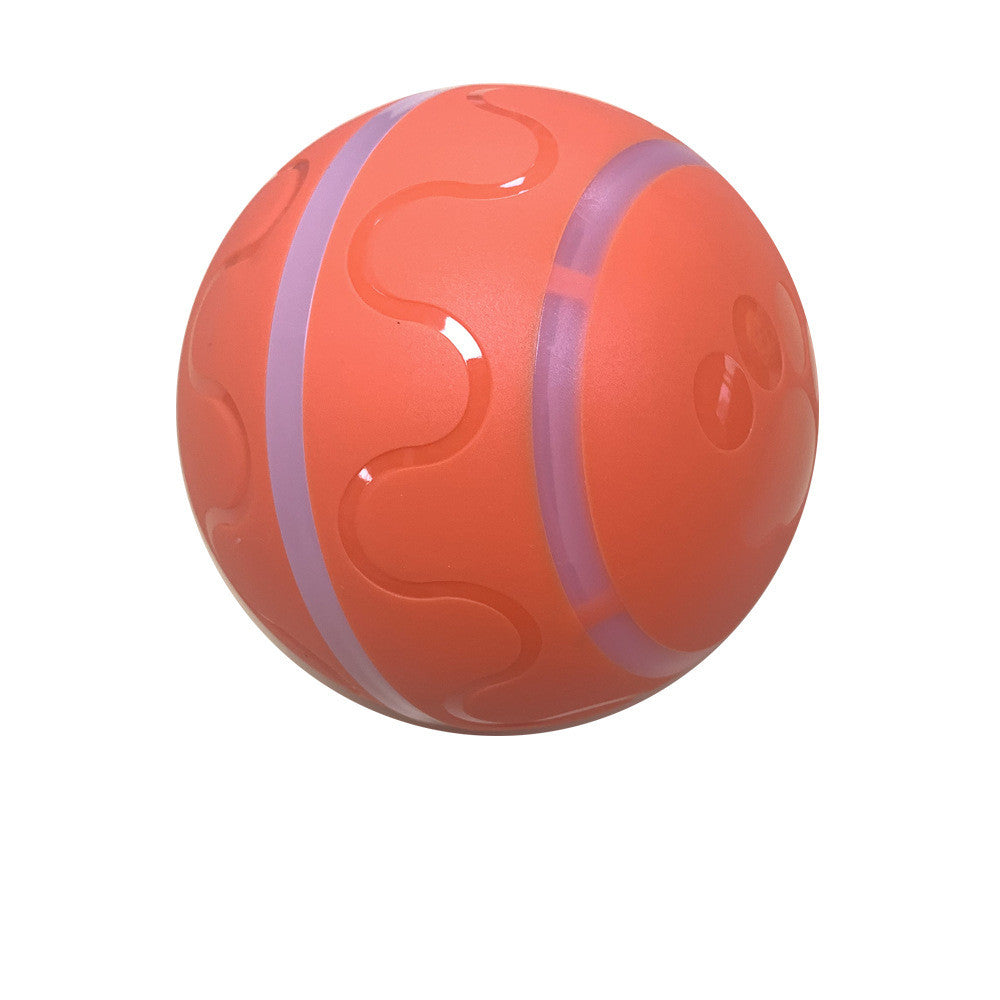 Pet New Cat Wicked Ball Toy Intelligent Ball USB Cat Toys Self Rotating Ball Automatic Rotation Ball - 0 - CJ