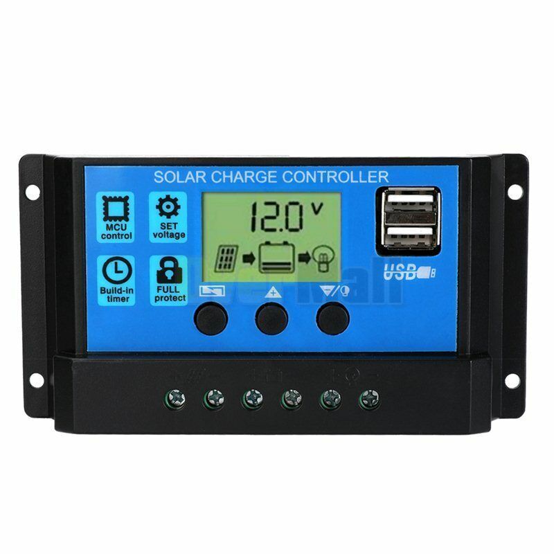 20 - 80A MPPT Solar Panel Regulator Charge Controller Auto Focus Tracking 12,24V - 5 - CJ