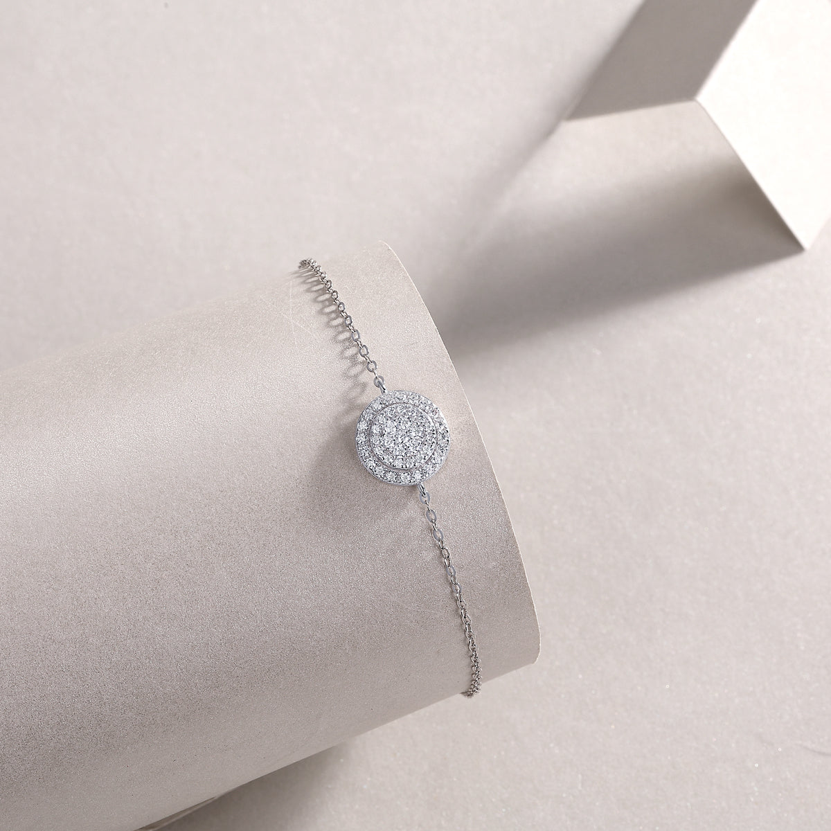1Luxury Fashion Mossan Diamond S925 Silver Bracelet Prohibit TikTok sales - 5 - CJ