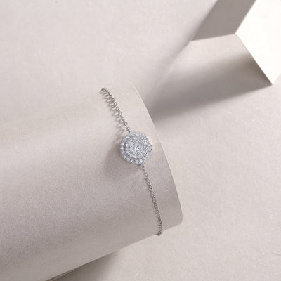 1Luxury Fashion Mossan Diamond S925 Silver Bracelet Prohibit TikTok sales - 5 - CJ