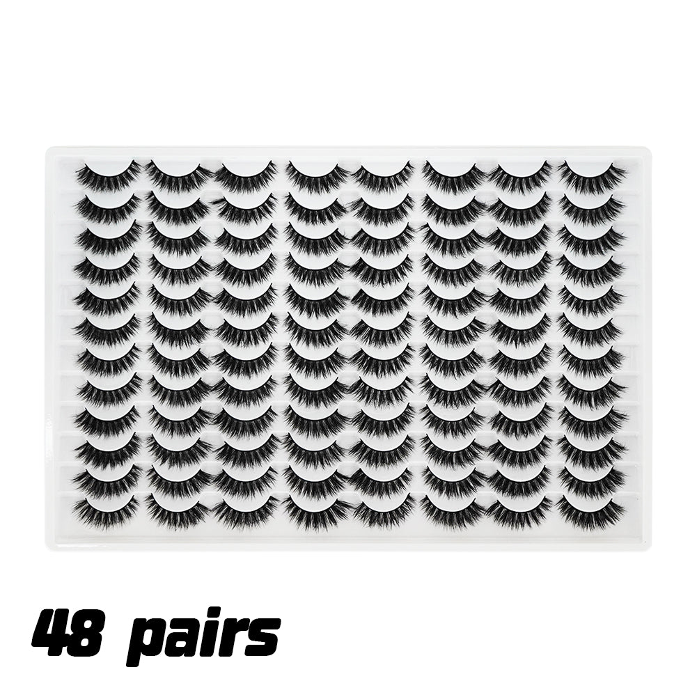 3D False Eyelashes Are Multi-layered, Realistic, Soft And Comfortable