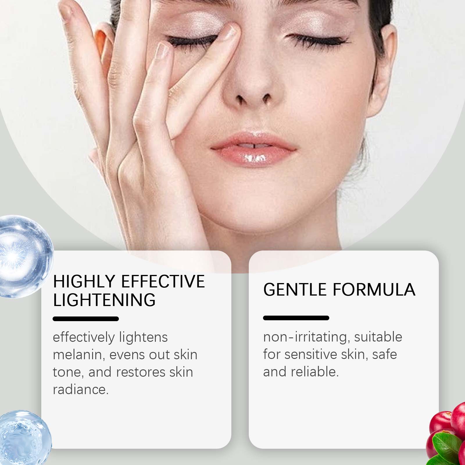 OUHOE Facial Essence, A Firming, Hydrating, Moisturizing And Brightening Daily Facial Care Serum - 5 - CJ