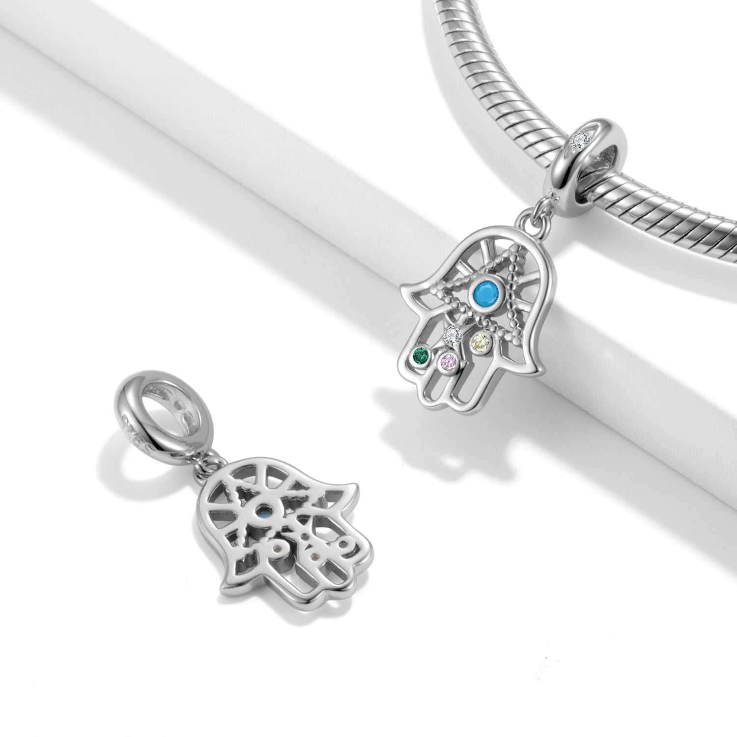 925 Sterling Silver Beaded Necklace Bracelet Pendant Diy Accessories - 4 - https://x.com/titan_prim62775J