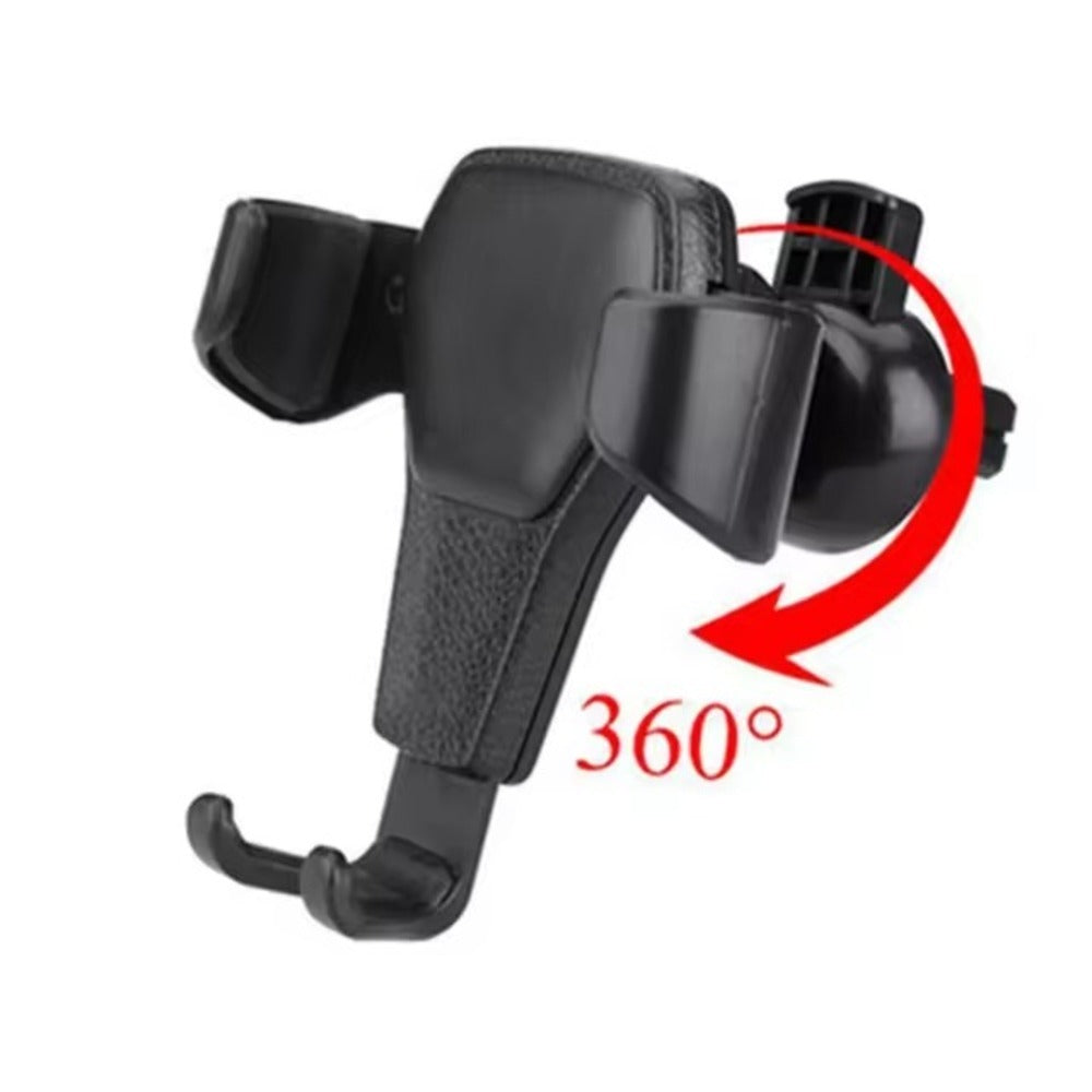 Universal Gravity Phone Holder Car Air Vent Mount Metal Mobile Stand GPS Support For Smartphone Air Vent Stand Cradle For Mobile Cell Phone - 5 - CJ