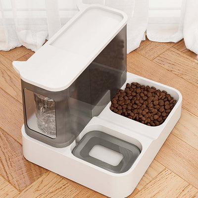 Cat Automatic Feeder Water Dispenser Large Capacity - 0 - CJ