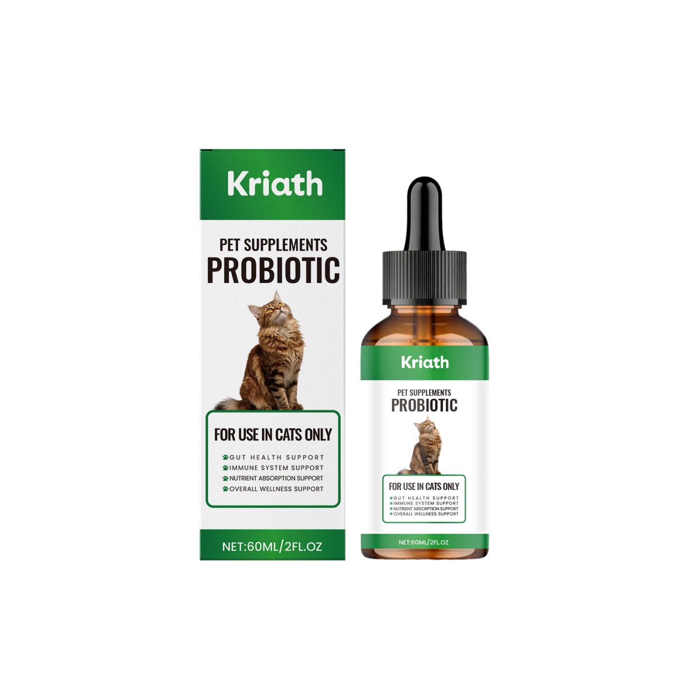 Probiotic Drops For Cats - 0 - CJ