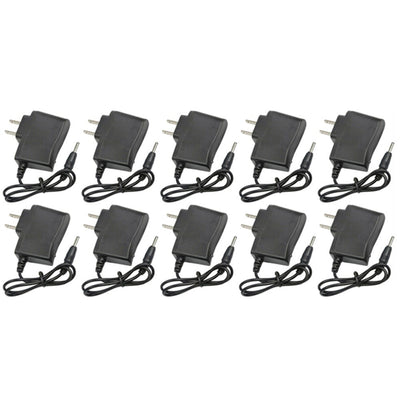 10Pcs Corded Wall Charger Home Travel AC DC Charger Power Supply Adapter US Plug - 5 - CJ