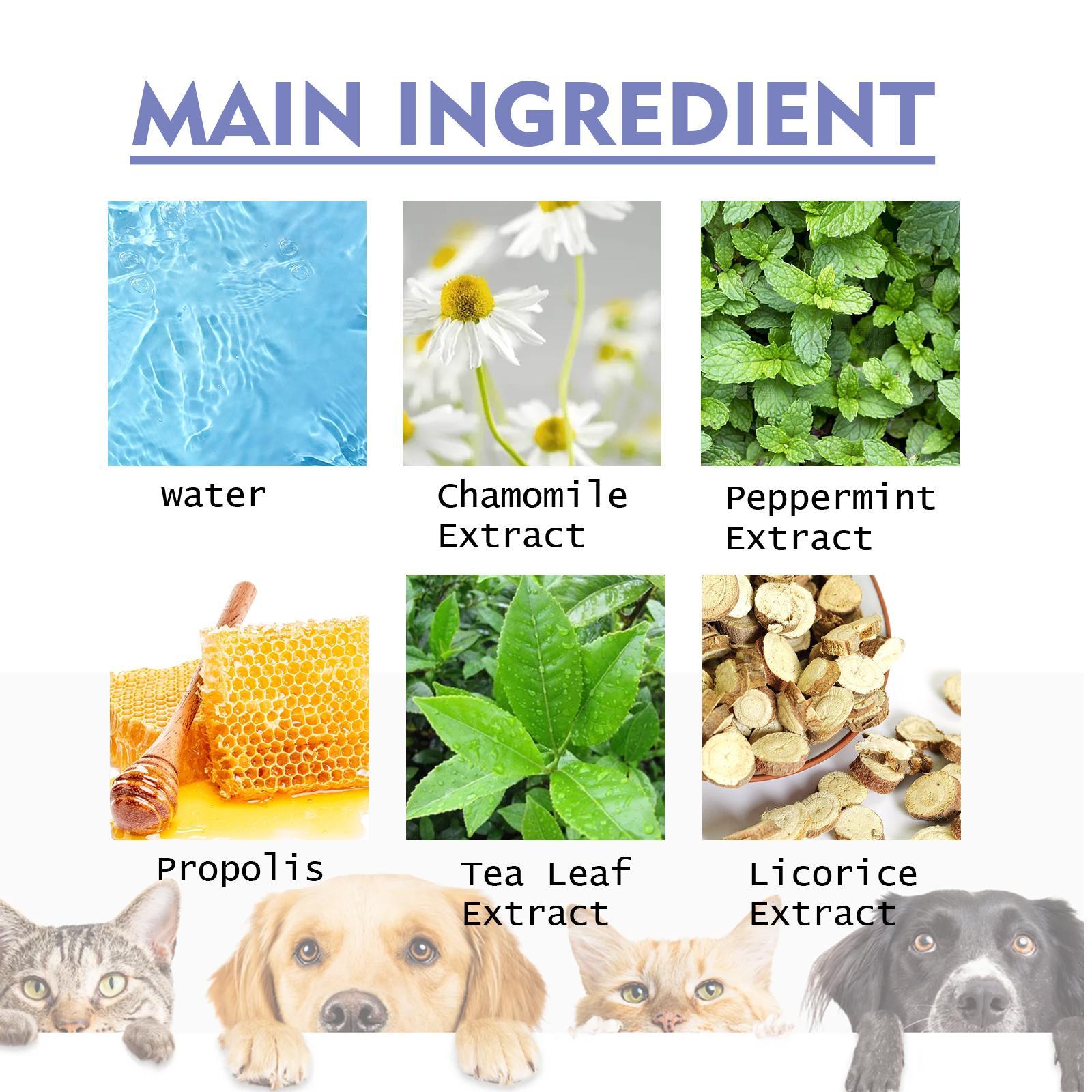 Yegebang Cat And Dog Teeth Cleaning Spray Pet Oral Cleaning Deodorizing Fresh Breath - 5 - CJ