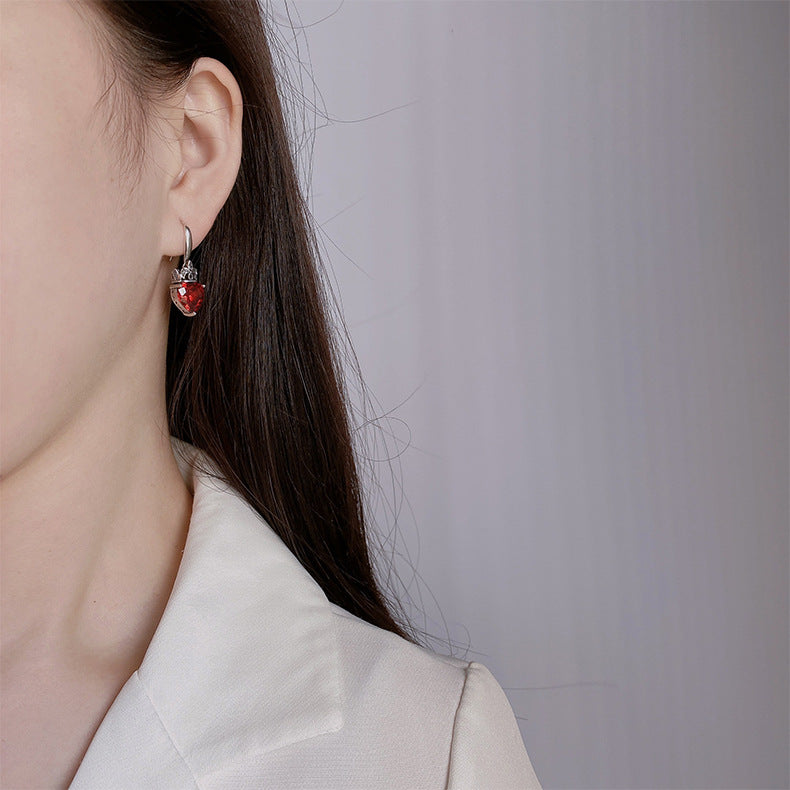 925 Sterling Silver Ins Vintage Exaggerated Earrings Female Earrings - 4 - https://x.com/titan_prim62775J