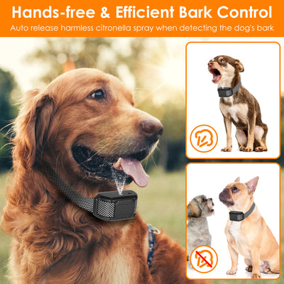1Pc Citronella Bark Collar For Dogs Spray Bark Collar Anti Barking Control For Small Medium Large Dogs IP65 Waterproof No Electric Shocks - 5 - CJ