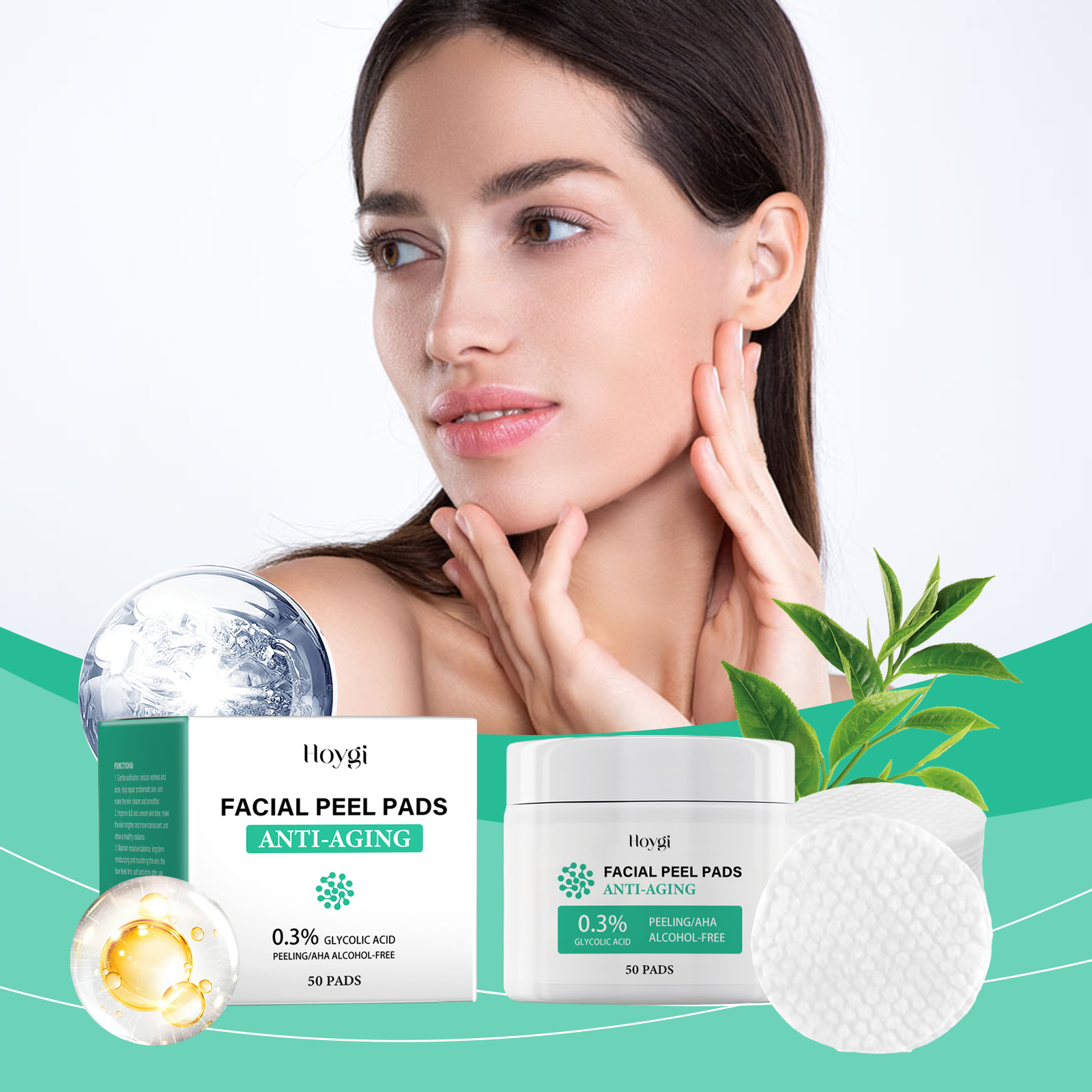 Hoygi Salicylic Acid Care Patch Oil Control Refreshing Gentle Clean Care Skin Hydrating Moisturizing Cleanser - 5 - CJ