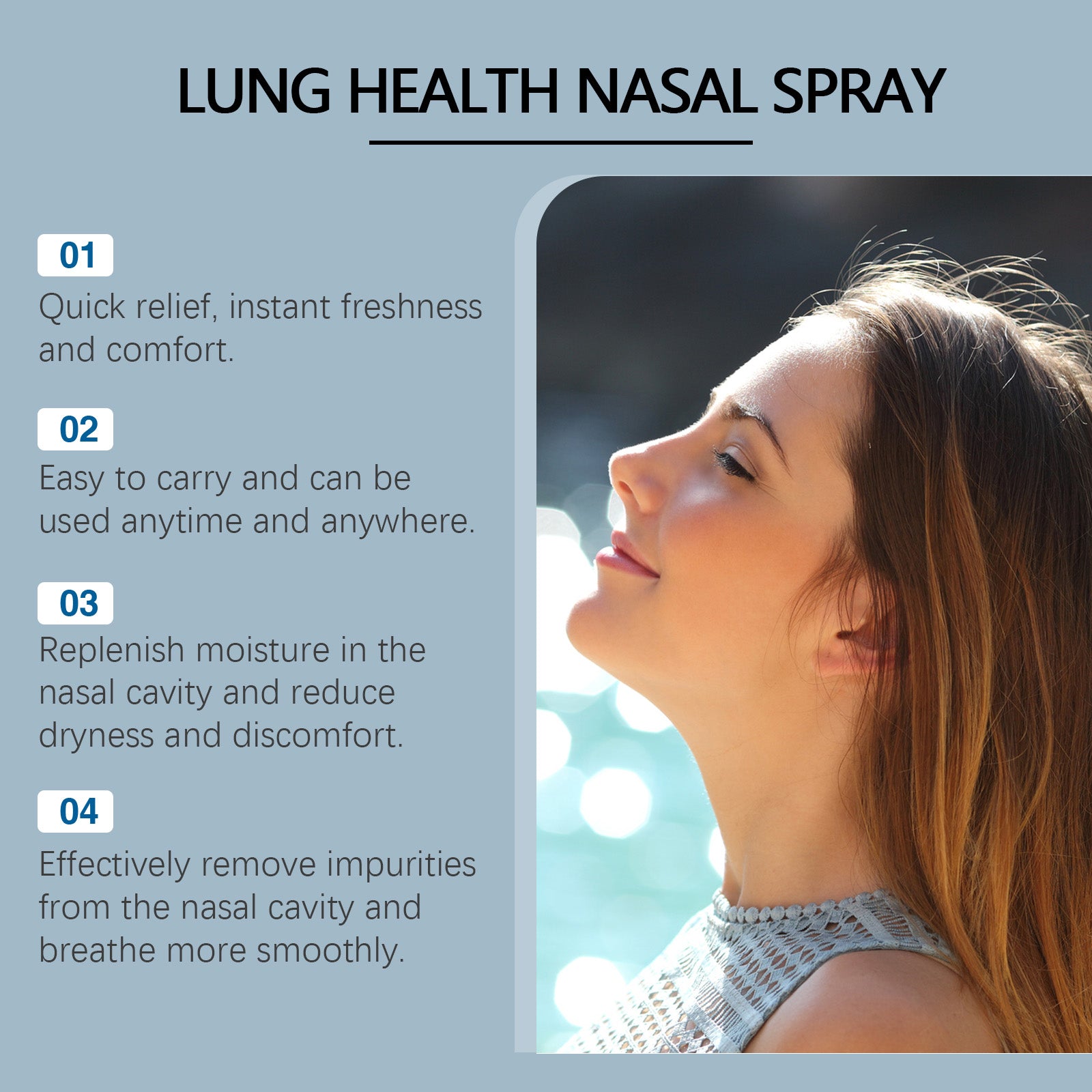 Ximonth Nasal Cleansing Spray Relieves Nasal Discomfort - 5 - CJ