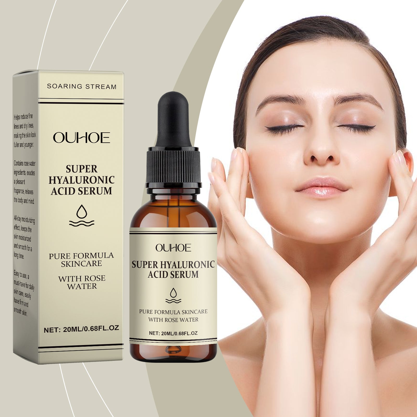 OUHOE Firming Essence, Facial Essence Moisturizes Skin, Rejuvenates And Hydrates, Firming And Tenderizing Skin - 5 - CJ