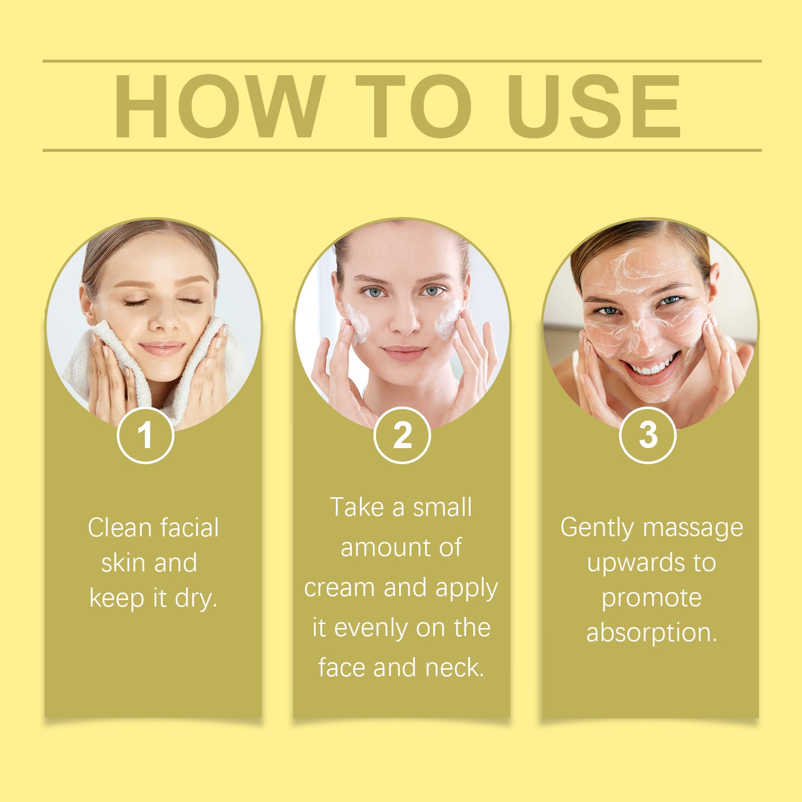 OUHOE Facial Care Cream Hydrating Moisturizing Moisturizing Face Skin Fresh And Easy To Absorb Gentle Care Cream - 5 - CJ