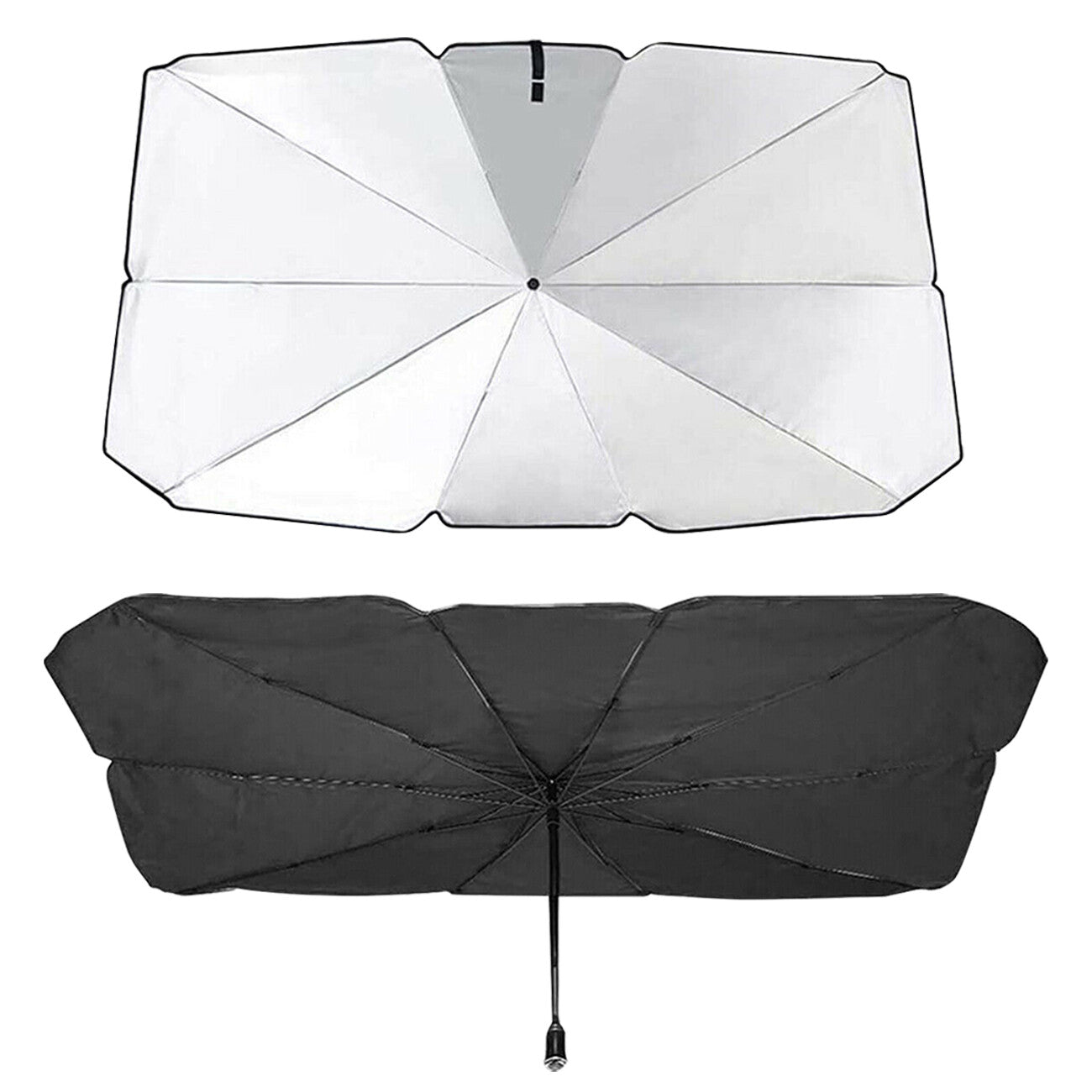 Car Window Sunshade Sun Shade Visor Windshield Cover Auto Car SunShade Foldable UV Umbrella - 5 - cjdropshipping