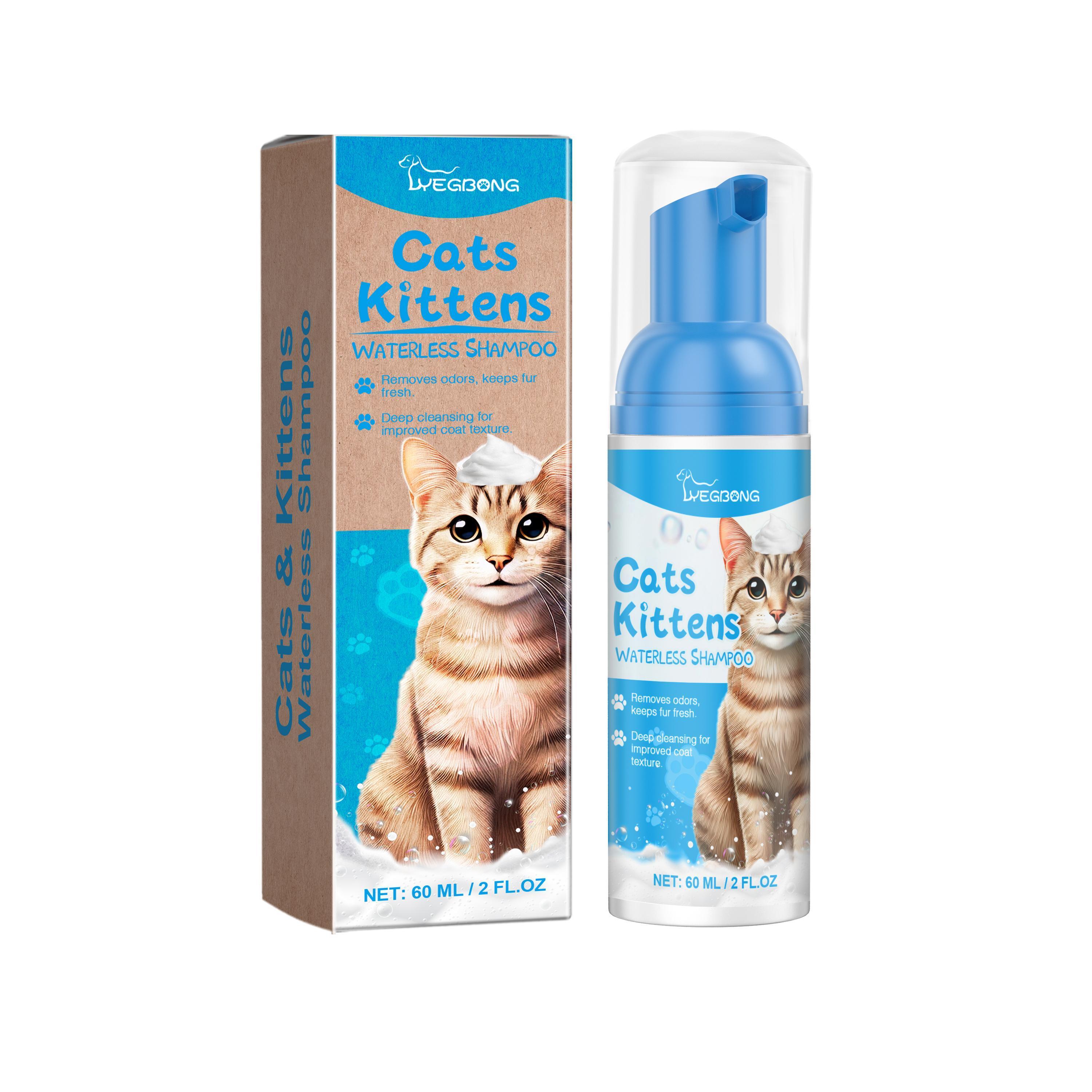Yegebang Cat Cleaning Mousse Mild Non - irritating Pet Cleaning Foam - 5 - CJ