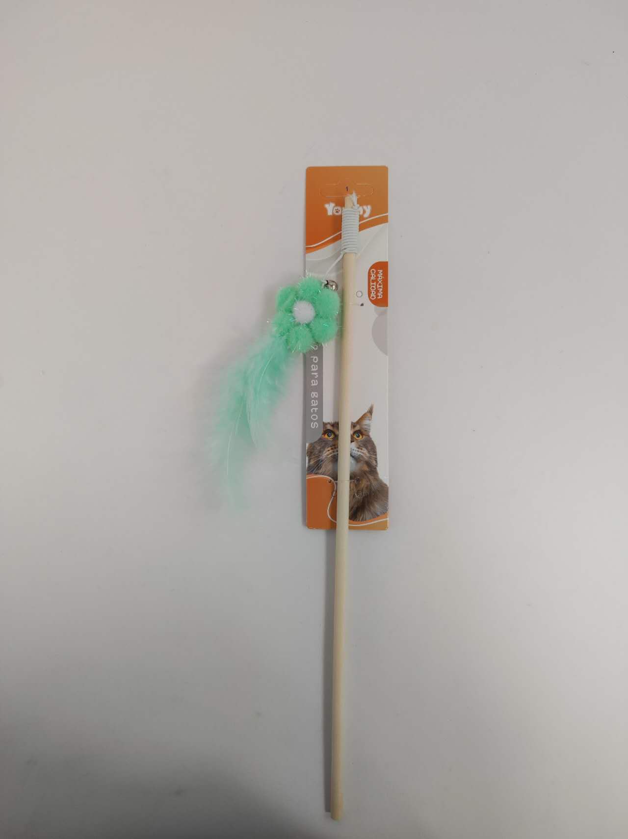 Wooden Pole Small Flower, Cat Teasing Stick - 5 - CJ