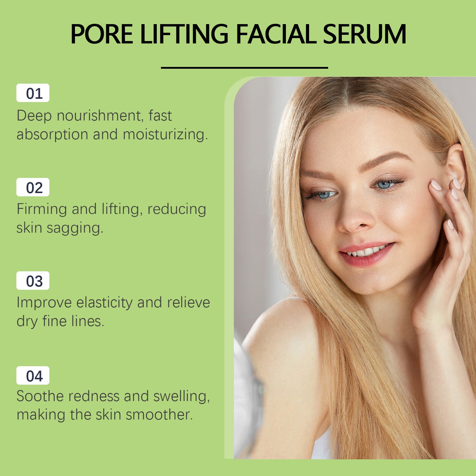 OUHOE Face Firming Essence, Hydrating Hydrating Hydrating Shine Brightening And Moisturizing Face Essence - 5 - CJ
