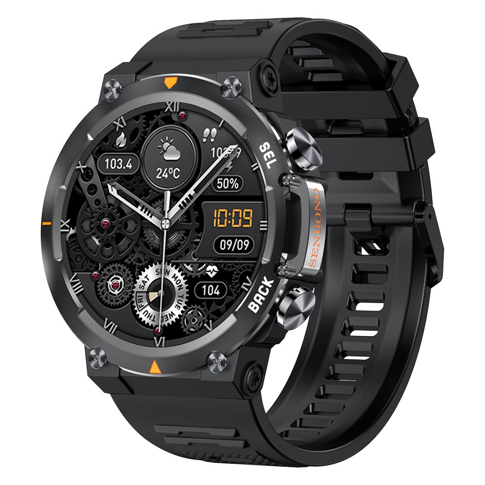 MAX18 Men Smartwatch AMOLED1.43inch Big Screen BT Calls Gesture Control AI Voice Sports Smart Watch Men - 5 - CJ