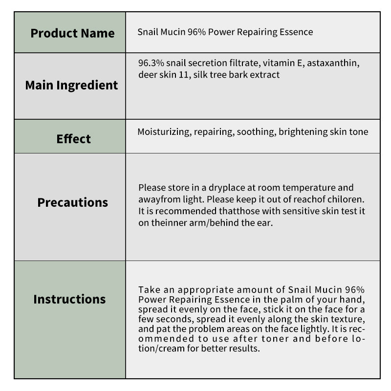 Snail Mucin Energy Repair Upgraded Version - 5 - CJ